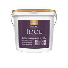 Фарба Колорит IDOL Ідол 9л біла База А Матова