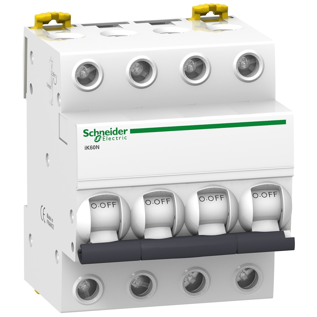 Автоматичний вимикач iK60 4P 63A C Schneider Electric A9K24463