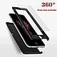 Чохол накладка 360 Iphone 7/IPhone 8 + скло black matte, фото 3