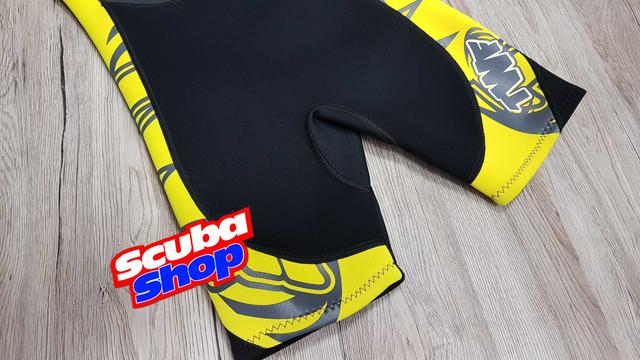 Гідрокостюм дитячий TWF Protector Yellow для плавання (жовтий)