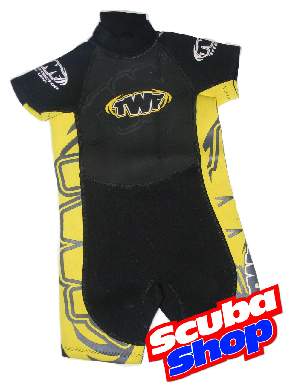 Гідрокостюм дитячий TWF Protector Yellow для плавання (жовтий), фото 1