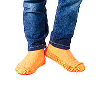 Чехлы-бахилы для обуви силиконовые Coolnice M (37-41) Оранжевые