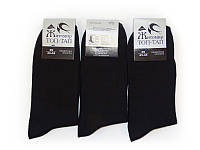 Шкарпетки чоловічі однотонні з еластаном чорні 25 р. (39-40)