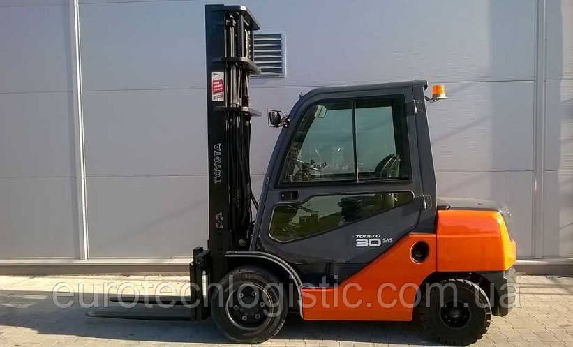 Вилковий навантажувач Toyota 8FDF30., фото 1