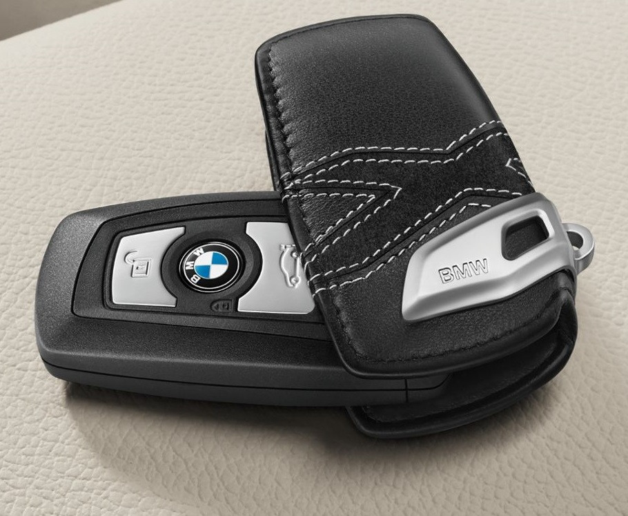 Оригинальный кожаный чехол для ключа BMW xLine (82292355521) - фото 3 - id-p996202092