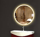 LED дзеркало кругле у ванну зі світлодіодною підсвіткою 25 Вт, 60 см, 3 режими, фото 3
