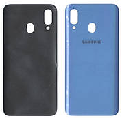 Кришка задня Samsung A205 Galaxy A20 (2019) Синя Оригінал Китай