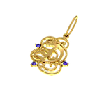 Підвіска - кулон срібна Літера Д, фото 2