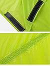 Дощовик пончо плащ-палатка накидка від дощу тент Naturehike 20D nylon Silicone 230 х 140 см помаранчевий, фото 6