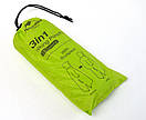 Дощовик пончо плащ-палатка накидка від дощу тент Naturehike 20D nylon Silicone 230 х 140 см помаранчевий, фото 6