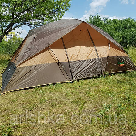 Туристическая четырехместная палатка Green Camp 1100, фото 2