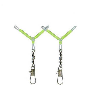 Відвід на 2 гачка Kamasaki Feeder Fluo 2шт