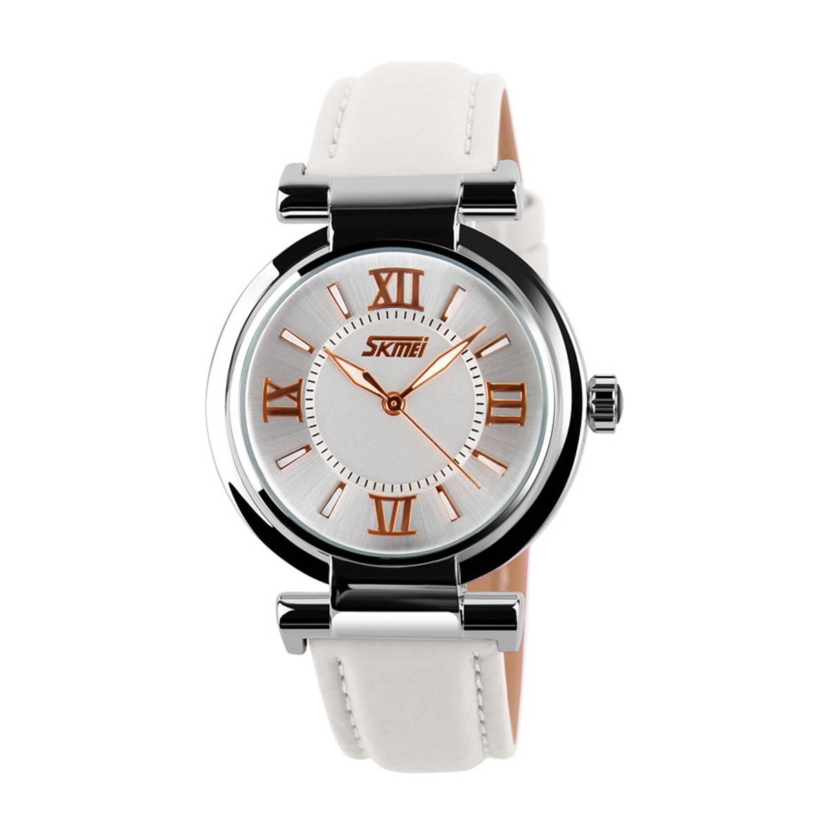 Skmei 9075 Elegant білий жіночий класичний годинник