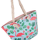 Пляжна сумка ETERNO Жіноча пляжна тканинна сумка ETERNO ETA29355-7, фото 10