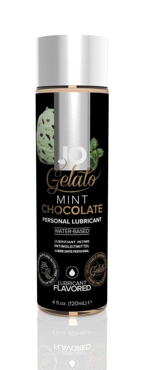 Система мастильної матеріали на основі води Jo Gelato Munt Mint (120 мл) без цукру, парабенів та гліколю
