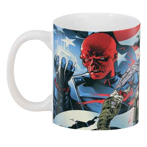 Кухоль GeekLand Капітан Америка Captain America ретро CA.02.026, фото 1