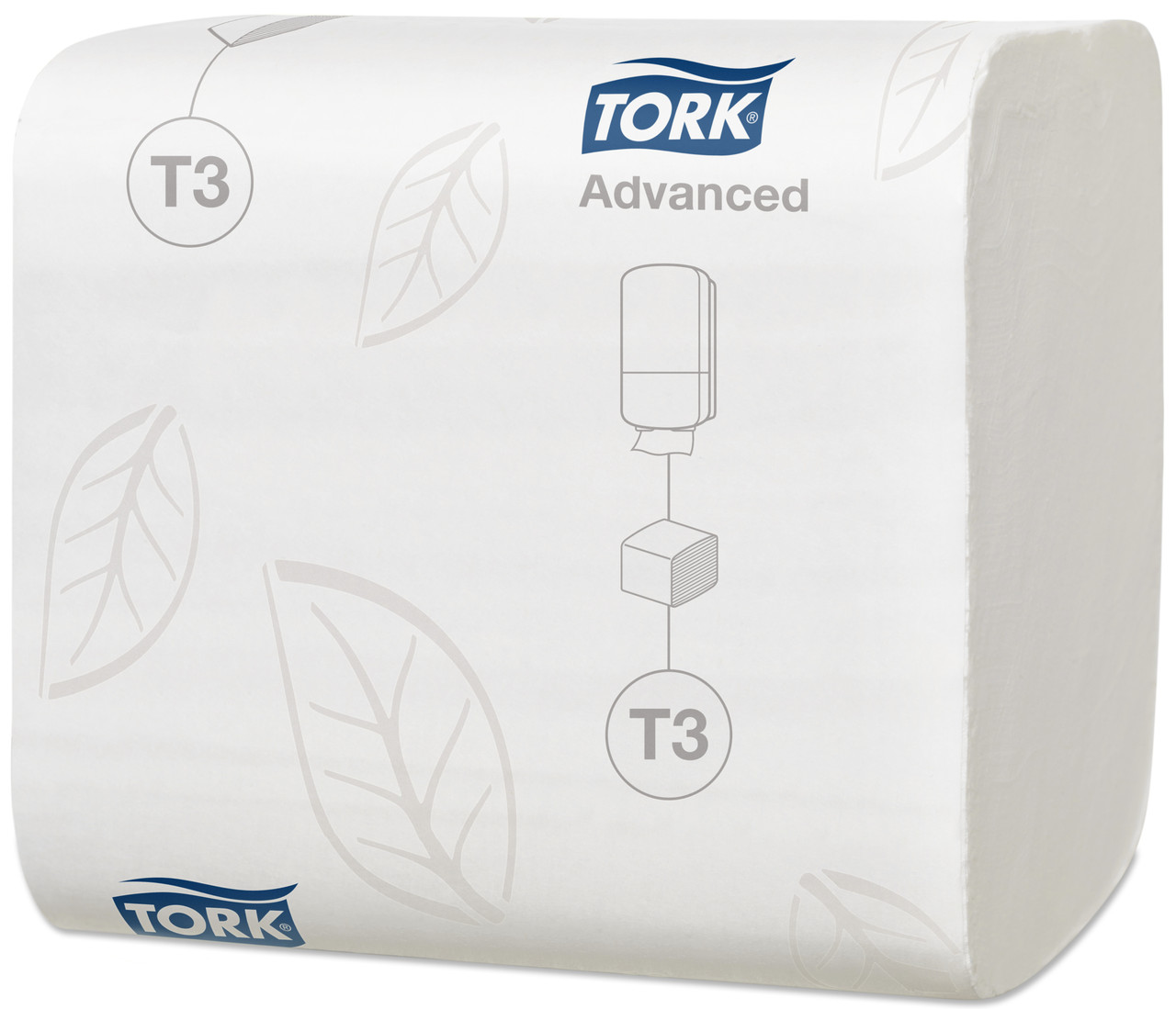 Туалетная бумага Tork (Advanced) листовая 242 листа 2 сл., Великобритания 114271/114277 - фото 1 - id-p668597443