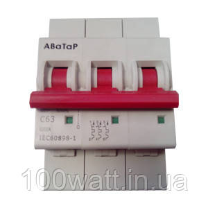 Автомат 3п 50А АВаТар ST937