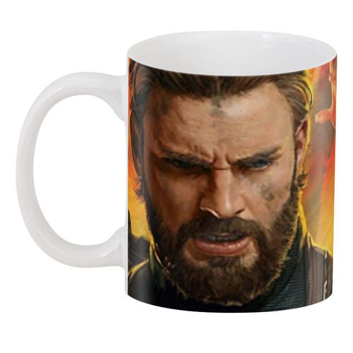 Кухоль GeekLand Капітан Америка Captain America Стів Роджерс CA.02.027, фото 1