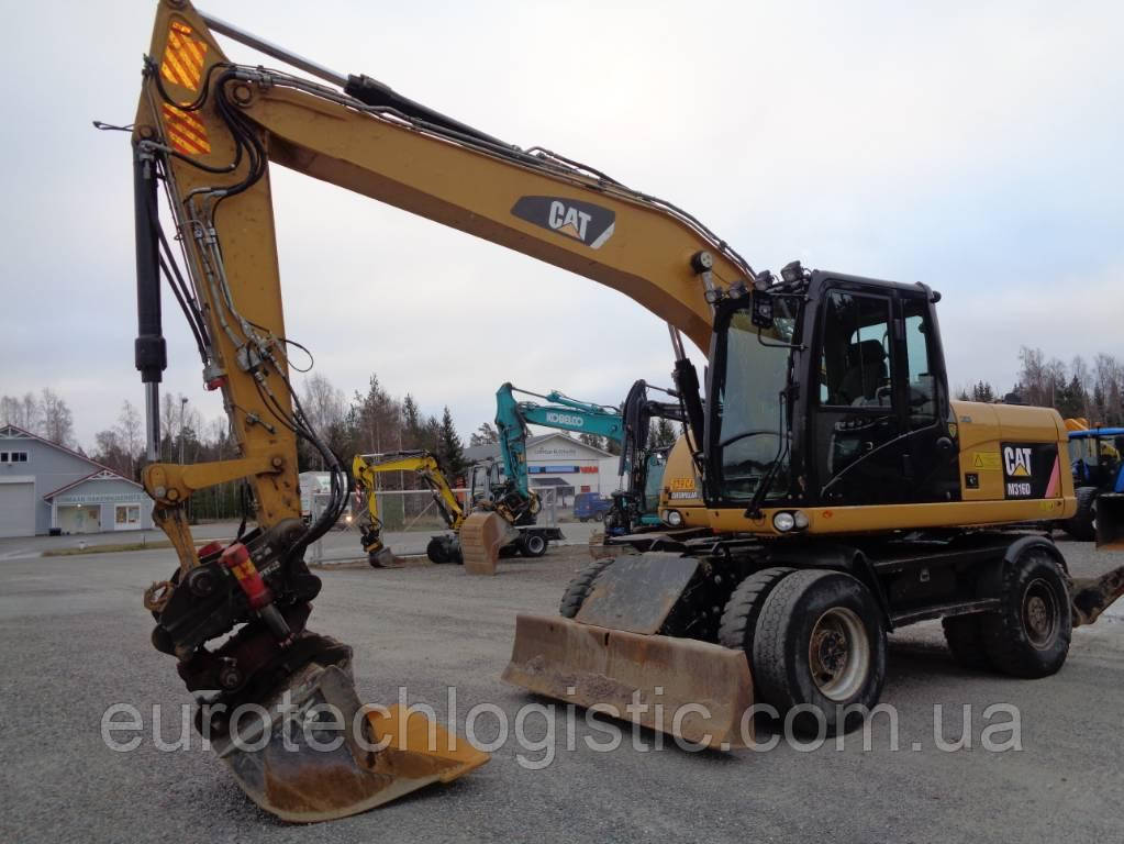 Колісний екскаватор Caterpillar M316 D., фото 1