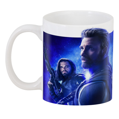 Кухоль GeekLand Капітан Америка Captain America Месники Нескінченність CA.02.028, фото 1