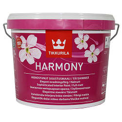 Tikkurila Harmony інтер'єрна фарба високої якості для фарбування стін та стелі 2,7 л А