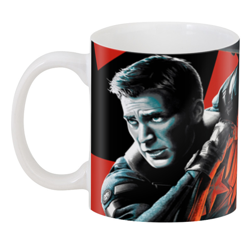 Кухоль GeekLand Капітан Америка Captain America багрянець CA.02.030, фото 1
