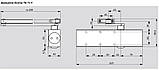 Доводчик Dorma TS 73 V BC EN 2-4 с рычажной тягой (серый), фото 2