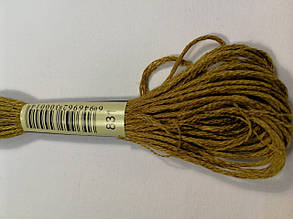 Муліне СХС 831 оливковий золотий середній