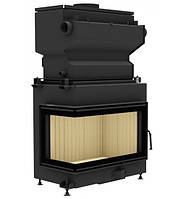 Топка з водяним контуром 74х37x44wm з лівим склом