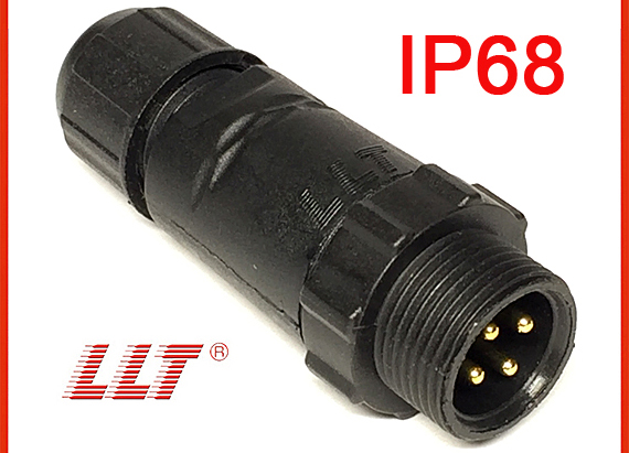 Роз'єм герметичний IP68 "тато" 4 пін