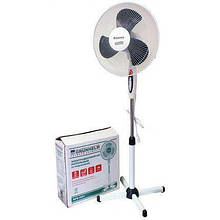 Підлоговий вентилятор із пультом ДК Grunhelm GFS-5011R 45 Вт охолоджувач повітря