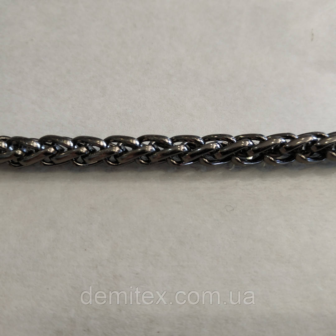 Цепочка Металлическая Фурла Толщина 5,3мм Черный Никель — Купить ...