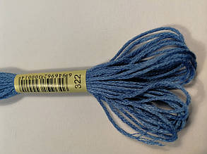 Муліне СХС 322 т синій оч світло