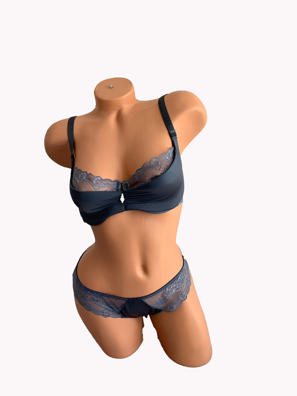 Бюстгальтер бандо Алюр 950 сірий, фото 1