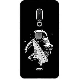 Чохол з картинкою силіконовий для Meizu 15 Plus Кроси