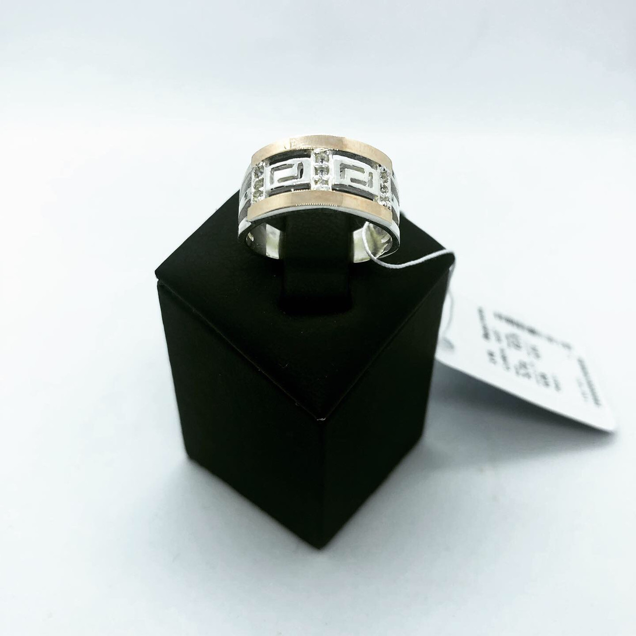 Кільце зі срібла 925 My Jewels із золотою накладкою вербаче Усі розміри
