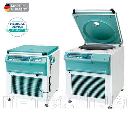 Центрифуга ROTO SILENTA 630 RS розташована на підлозі без ротора, рефрижераторна, фото 2