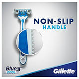 Набір одноразових станків для гоління Gillette Blue 3 Cool Original (6+2 в подарунок) 01147, фото 8