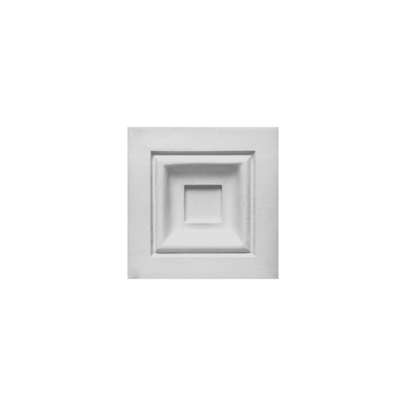Блок Orac Luxxus,D200, 9.6x9.6x3см, лепной декор из полиуретана