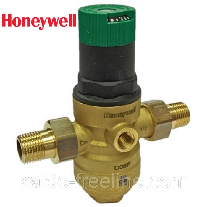 Редуктор тиску води 1/2" Honeywell ; kvs 2,4; 1,5-6,0 бар; (до 70°С)