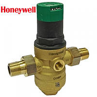 Редуктор тиску води 1/2" Honeywell ; kvs 2,4; 1,5-6,0 бар; (до 70°С)