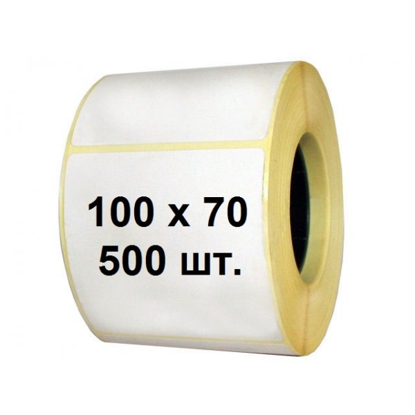 Термоетикетка Еко 100х70 (500 шт. в рулоні)