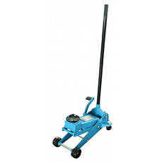 Домкрат підкатний Unitraum UN83502 3 т (педаль швидкого підйому)