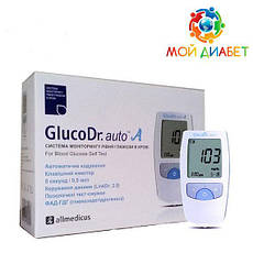 Глюкометр GlucoDr auto (без смужок в комплекті)