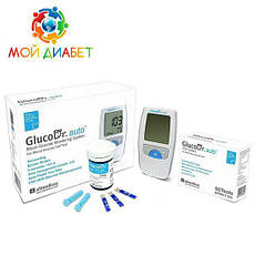 Глюкометр GlucoDr auto + 50 тест-смужок