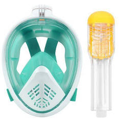 Маска для плавання swiming mask L / XL 5460 бірюза