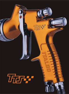 Краскопульт для фарбування авто LVMP (профі) 600мл, 1,3 мм ITALCO TTS-TE10-1.3 LM, фото 1