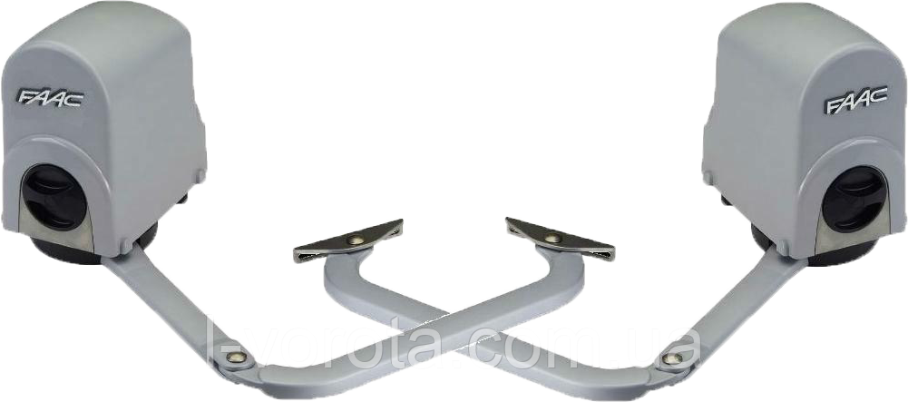 Комплект FAAC 391 24В для розпашних воріт