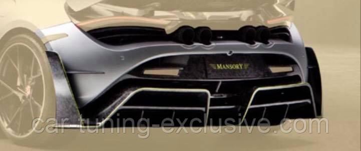 MANSORY rear bumper for McLaren 720S